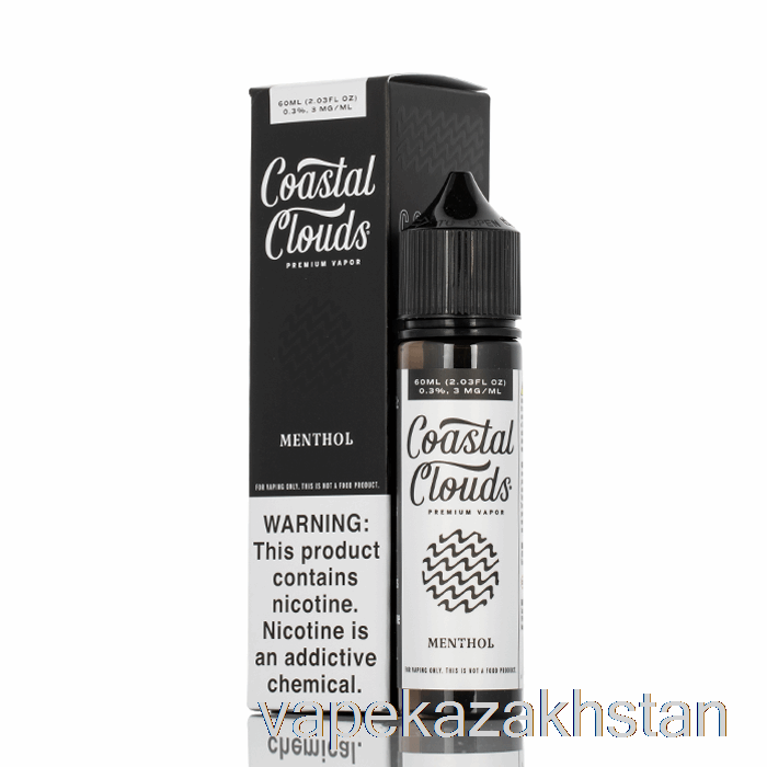 Vape Kazakhstan Menthol - Coastal Clouds Co. - 60mL 6mg